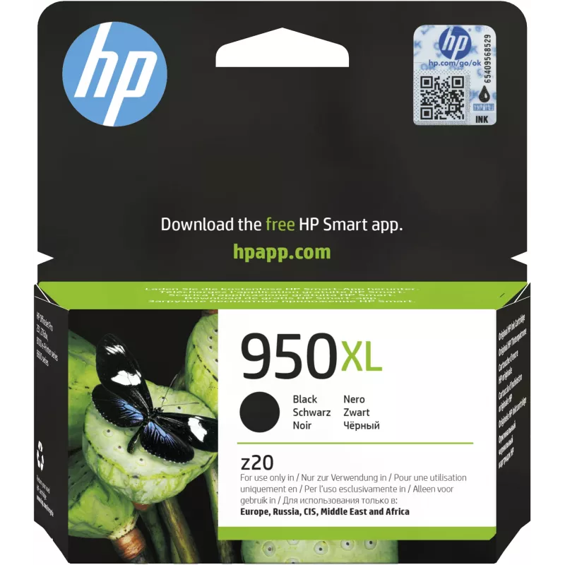 HP 950XL tint must blisterpakendis OJ Pro 8600 8600plus 8100