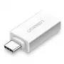 UGREEN USB-C USB 3.0 A-pesa adapter, valge