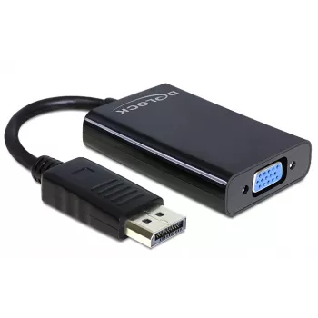 Delock Adapter Displayport isane > VGA 15 pin emane - DisplayPort-adapter - DisplayPort (isane)