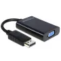 Delock Adapter Displayport isane > VGA 15 pin emane - DisplayPort-adapter - DisplayPort (isane)