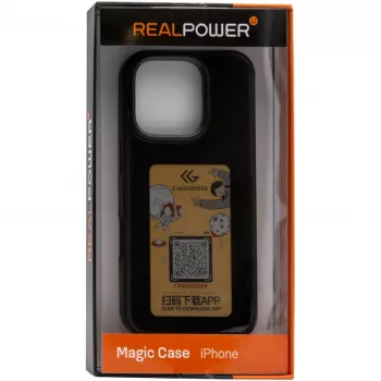 Kate RealPower 504408 iPhone 16 Pro Max 17,5 cm Must