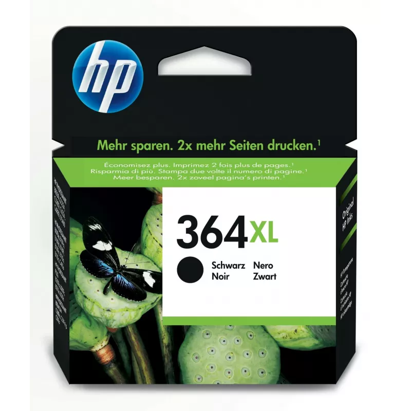 HP 364XL kõrgtuluga must originaaltindikassett