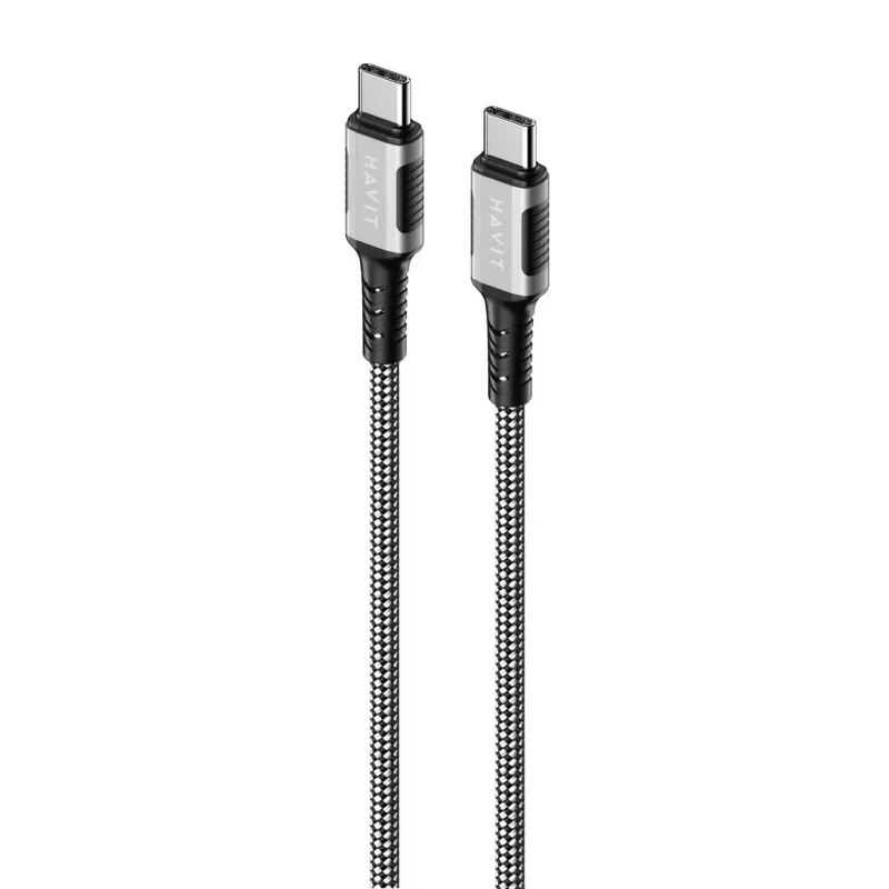 Havit CB6297 Magnetiline kaabel USB Type C USB Type C-le 1 m Must