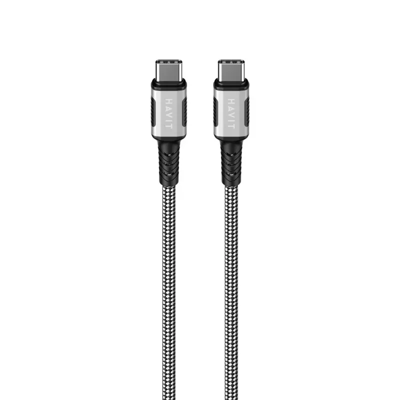 Havit CB6297 Magnetiline kaabel USB Type C USB Type C-le 1 m Must