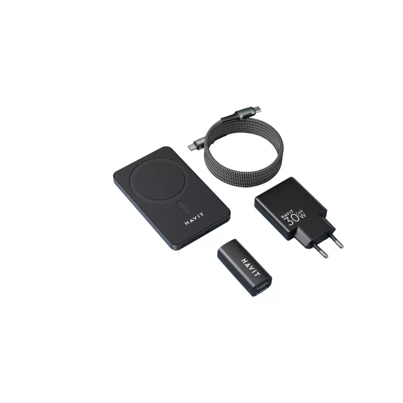 HAVIT Charging Kit 2024 Gift Kit EU – mitmeosaline laadimiskomplekt kaasaskantavatele seadmetele