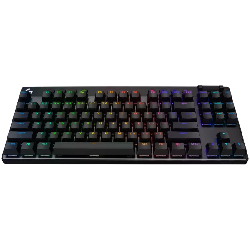 LOGITECH G PRO X TKL LIGHTSPEED mehaaniline mänguklaviatuur – MUST – NORDIC – LINEAARNE