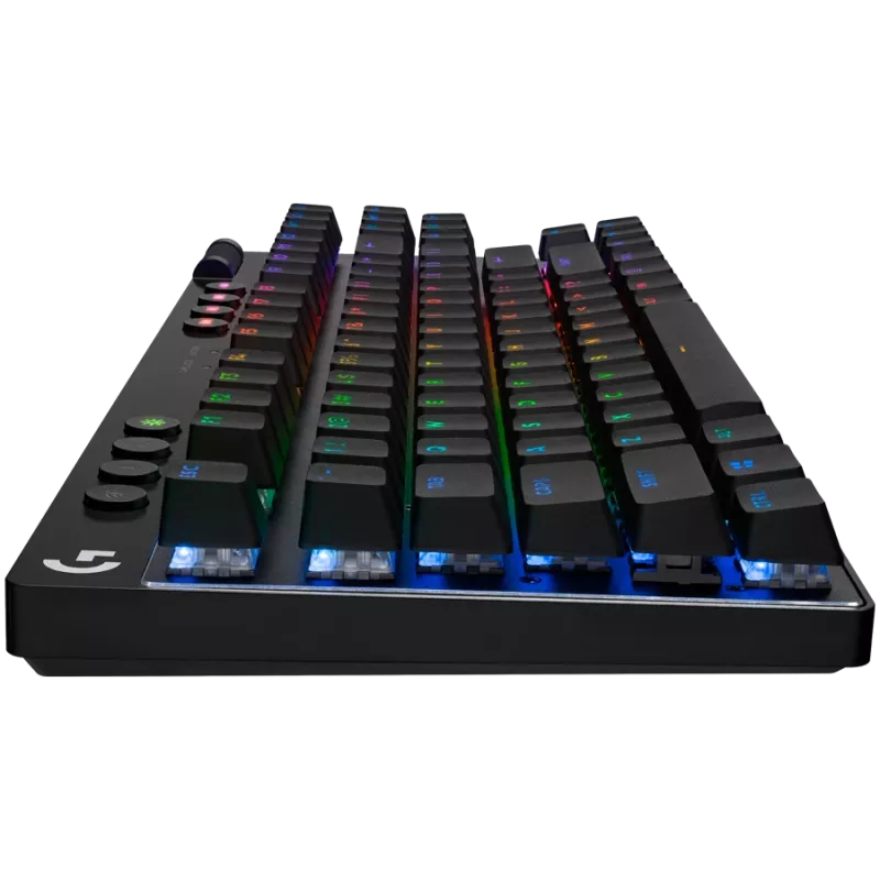 LOGITECH G PRO X TKL LIGHTSPEED mehaaniline mänguklaviatuur – MUST – NORDIC – LINEAARNE
