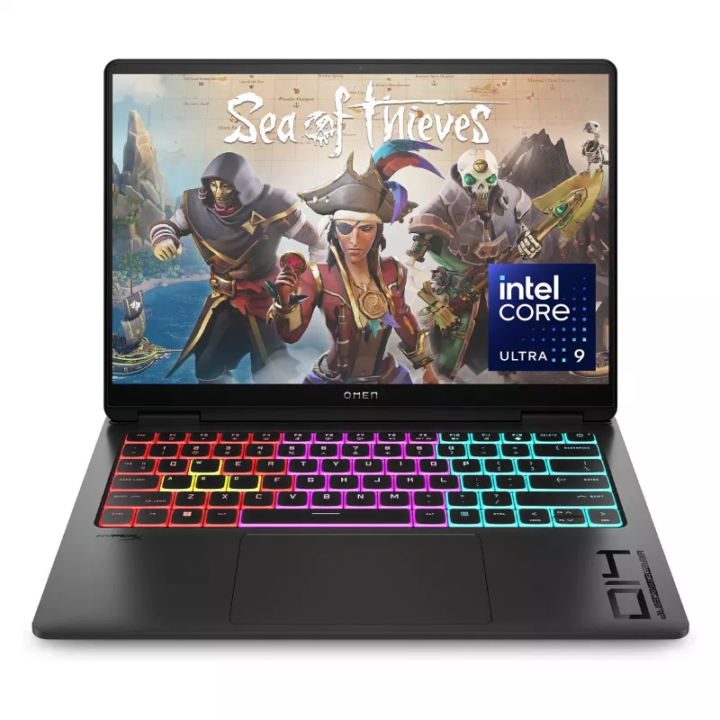 HP OMEN 14-fb0174ng 14.0 2.8k OLED 120Hz, Intel Ultra 7-155H, 16GB RAM, 512GB SSD, RTX 4060, inkl. Windows 11 Home & Installat
