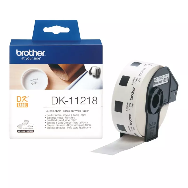 Sildiprinteri etikett Brother DK-11218