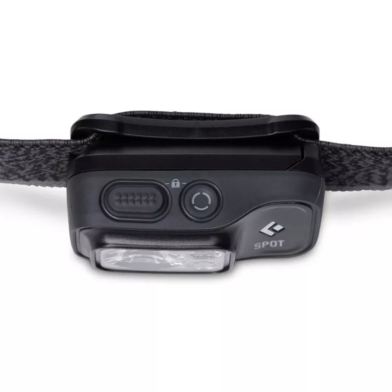 Must Diamond Spot 400 Must, punase peapaelaga LED-taskulamp