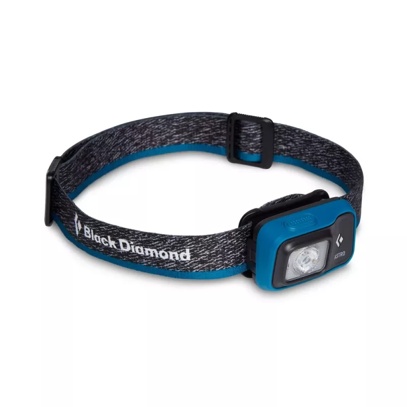 Must Diamond Astro 300 must, sinise peavõruga taskulamp