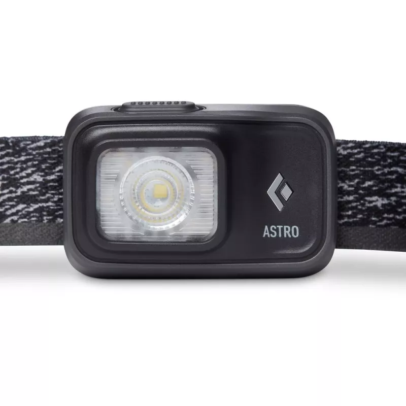 Must Diamond Astro 300 must, sinise peavõruga taskulamp