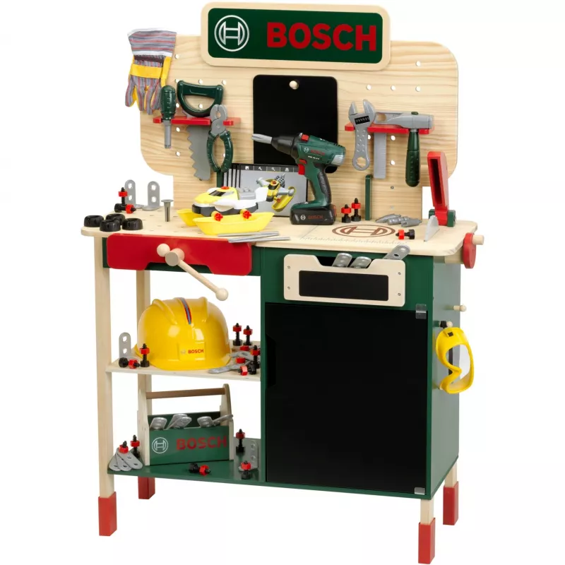 Boschi puidust töölaud (MDF), Theo Klein 8734