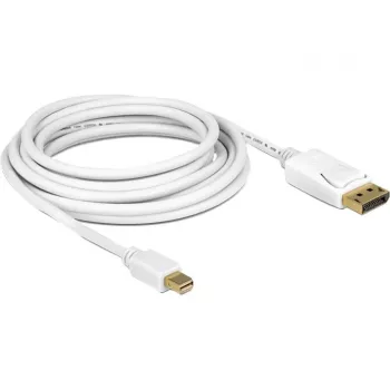 DisplayPort kaabel DeLOCK 83483 Mini DisplayPort 3 m Valge