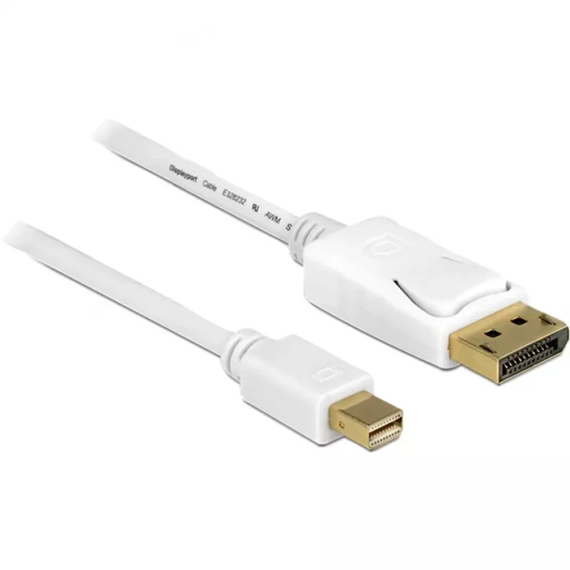DisplayPort kaabel DeLOCK 83483 Mini DisplayPort 3 m Valge
