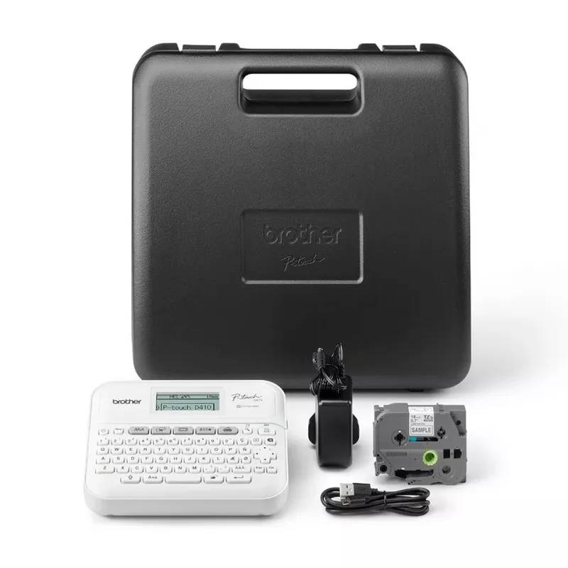 Brother PT-D410VP sildiprinter ZINK (Zero-Ink) 180 x 180 DPI juhtmega TZe QWERTY