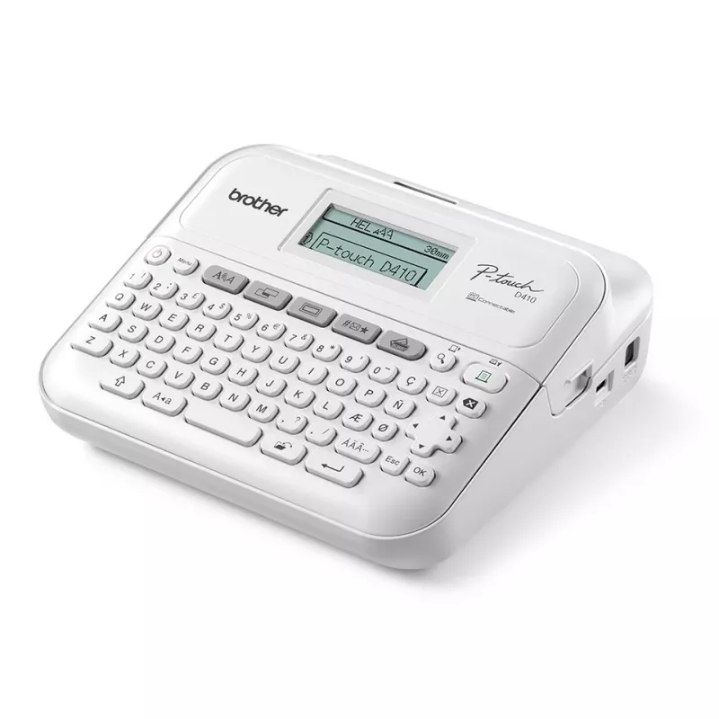 Brother PT-D410VP sildiprinter ZINK (Zero-Ink) 180 x 180 DPI juhtmega TZe QWERTY