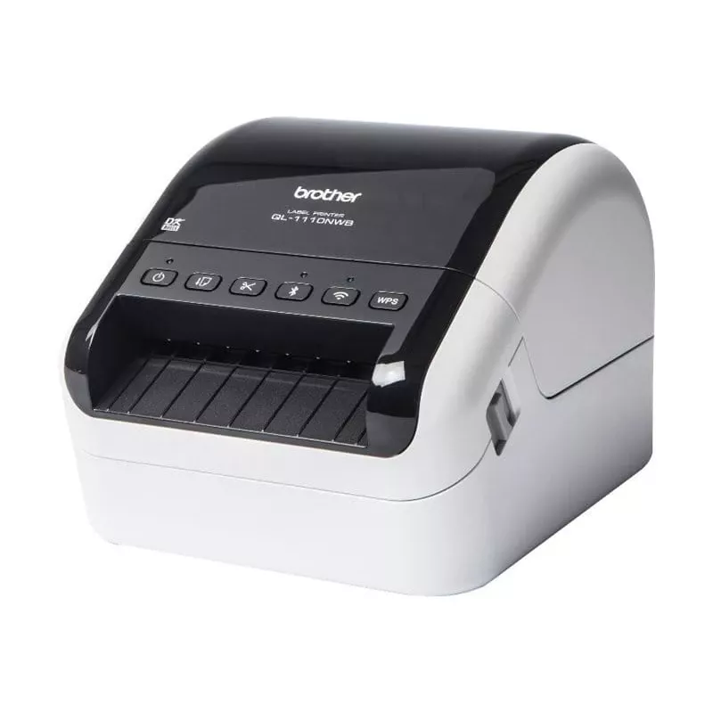 Etiketiprinter Brother QL-1110NWBC otse termo 300x300 DPI 110 mm/s Juhtmega ja juhtmevaba