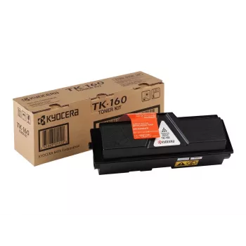 Kyocera TK-160 - 1T02LY0NLC - tooner must - ECOSYS P2035d, P2035d/KL3, P2035dn, P2035dn/KL3; FS-1120D, 1120D/KL3, 1120DN, 1120DN/KL3 jaoks