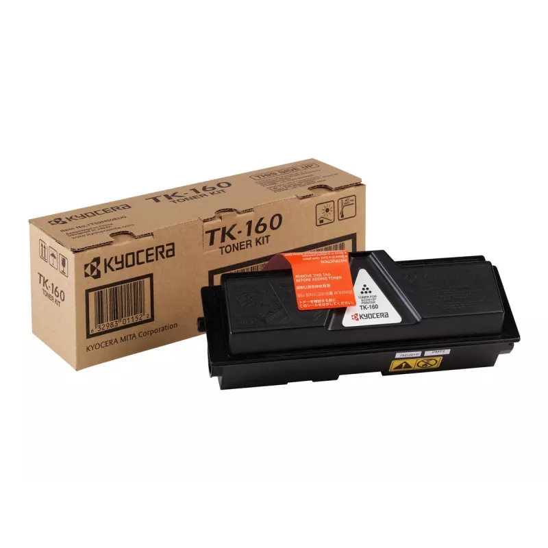 Kyocera TK-160 - 1T02LY0NLC - tooner must - ECOSYS P2035d, P2035d/KL3, P2035dn, P2035dn/KL3; FS-1120D, 1120D/KL3, 1120DN, 1120DN/KL3 jaoks
