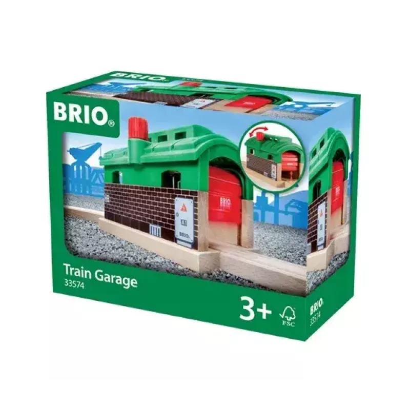 Mudelraudtee osad ja tarvikud BRIO Train Garage