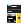 DYMO 19 mm RHINO püsiv polüester - must hallile - polüester - D1 - Belgia - karp (S0718200)