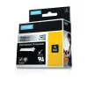 DYMO 19 mm RHINO püsiv polüester - must hallile - polüester - D1 - Belgia - karp (S0718200)