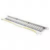 Patchpanel 48,30cm (19) Cat. 6A, 24-Port, 0,5 HE, STP geschirmt, werkzeugloses Öffnen, Reinweiß (RAL9010), Go (GC-N0143)
