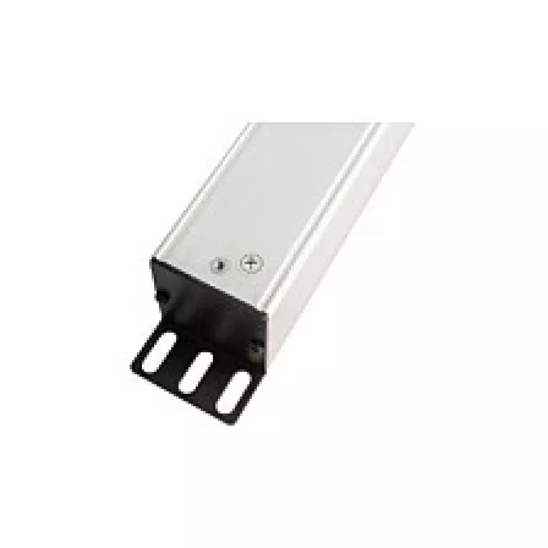 Toitejaotur 48,30 cm (19), 1HE, maandatud pistik 8x maandatud pistikupesa, ülepingekaitse, lüliti, alumiiniumprofiil, Good Connections® (GC-N0087)
