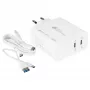 Good Connections GC USB kiirlaadija 140 W GaN-tehnoloogia, 2× USB-C, PD 3.1, QC 5.0, PPS valge – USB kiirlaadija 140 W – nutitelefonidele