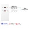 Good Connections GC USB kiirlaadija 140 W GaN-tehnoloogia, 2× USB-C, PD 3.1, QC 5.0, PPS valge – USB kiirlaadija 140 W – nutitelefonidele