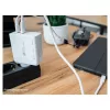 Good Connections GC USB kiirlaadija 140 W GaN-tehnoloogia, 2× USB-C, PD 3.1, QC 5.0, PPS valge – USB kiirlaadija 140 W – nutitelefonidele