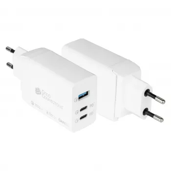 Alcasa PCA-W007W laadija mobiilseadmetele universaalne valge vahelduvvool kiirlaadimine siseruumides (PCA-W007W)