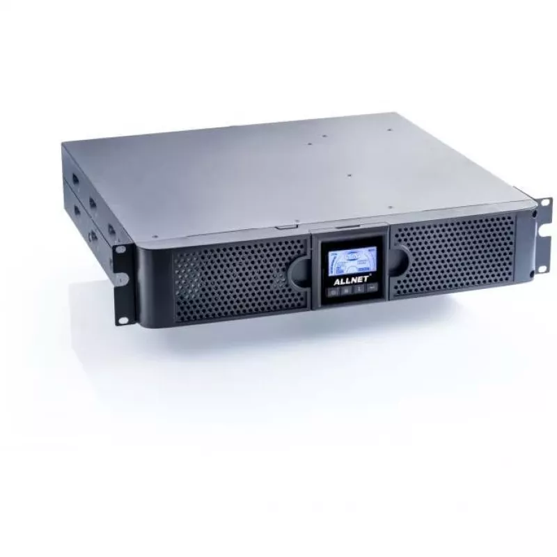 ALLNET UPS 1000VA Line-Interactive USB/RS232 LCD-Ekraan 19/Torn - (Offline-) UPS - 31 min