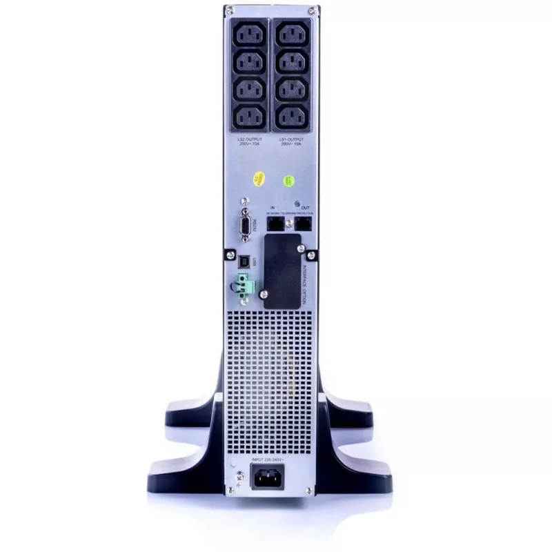 ALLNET UPS 1000VA Line-Interactive USB/RS232 LCD-Ekraan 19/Torn - (Offline-) UPS - 31 min