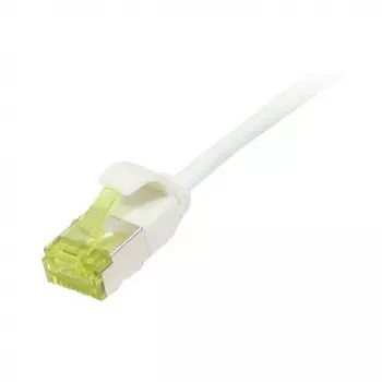 patch-kaabel RJ45, CAT6A 500Mhz, 5m, valge, U/FTP, slimline Round d=3,8mm, TPE/LSZH(Superflex), AWG32, with Cat.7 toorkaabel, Synergy 21 (S217327V3)