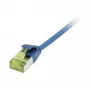 Synergy 21 paigalduskaabel RJ45 CAT6A 500Mhz 5m sinine U/FTP õhuke ümmargune d 3,8mm - Võrk - CAT 7 kaabel/RJ45 pistik