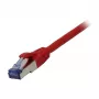 patch-kaabel RJ45 - CAT6A 500Mhz - 0,5m - punane - S-STP(S/FTP) - AWG26 - LSZH - Synergy 21