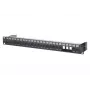 METZ CONNECT BTR E-DAT C6A Module 24 Port 180°M - Patchpaneel - Must - 1U - 24 Porti (130920-BK-E)