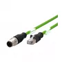 Metz 142M4D15020 Etherneti patch-kaabel, must