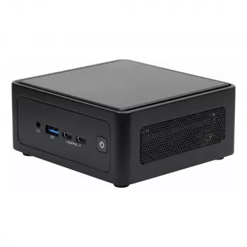 Barebone ASROCK NUC-Box-255H — kompaktne modulaarne paljasüsteem HDMI ja USB-C-ga