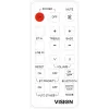 Vision CS-1900P juhtmevaba Bluetooth-kõlar, kahesuunaline koaksiaalne, 35 W, valge