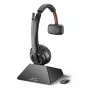 HP Poly Poly Savi 8210 UC - Microsoft - Peakomplekt - Kõrvapealne - DECT 6.0 - Juhtmevaba - Sertifitseeritud Microsoft Teamsile (209212-02)