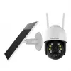 IP-turvakaamera Foscam B4 Dome 4 MP (2560×1440), Wi‑Fi 2,4 GHz, IP65, päikeseenergia + aku 5000 mAh, 355° pööre, 90° kalle