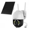 IP-turvakaamera Foscam B4 Dome 4 MP (2560×1440), Wi‑Fi 2,4 GHz, IP65, päikeseenergia + aku 5000 mAh, 355° pööre, 90° kalle