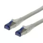 ROLINE - Patch-Cable - RJ-45 (M) - RJ-45 (M) - 20 m - SFTP, PiMF - CAT 6a - Crimped, Solid, glatt, Halogen-Free - Hall (21.15.0874)