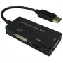 12993153, 0,1 m, DisplayPort, VGA D-Sub + HDMI + DVI, isane, emane, sirge