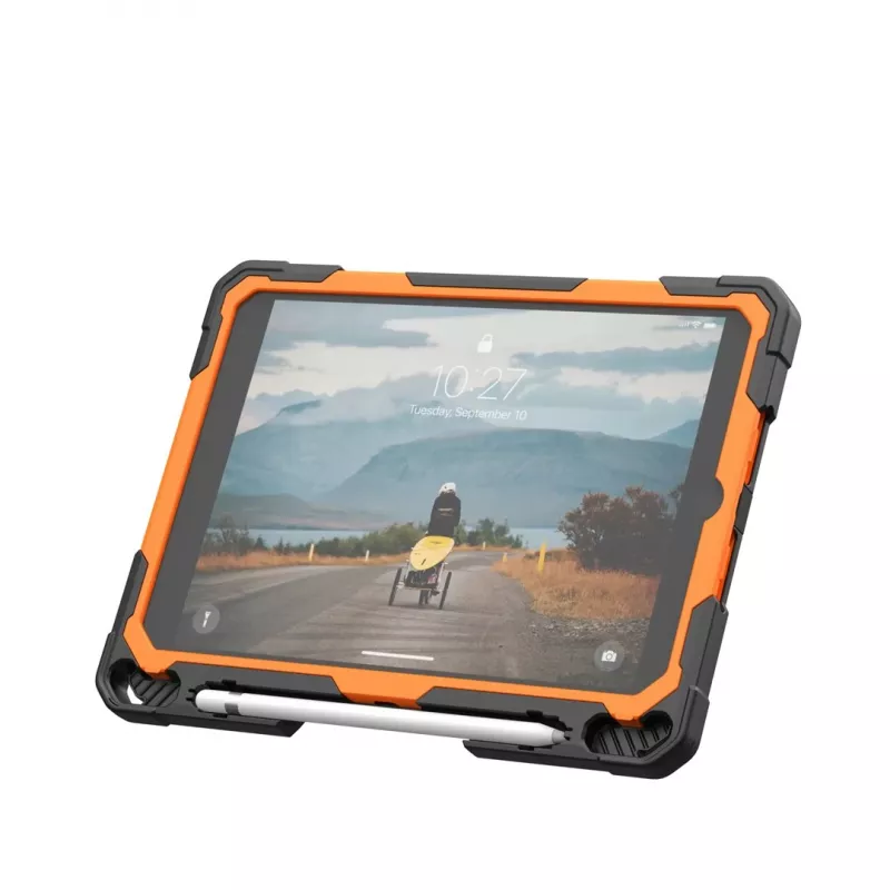 Urban Armor Gear Plasma Healthcare 124470B19740 tahvelarvuti ümbris 27.7 cm (10.9) Kaitseraud Must, Oranž