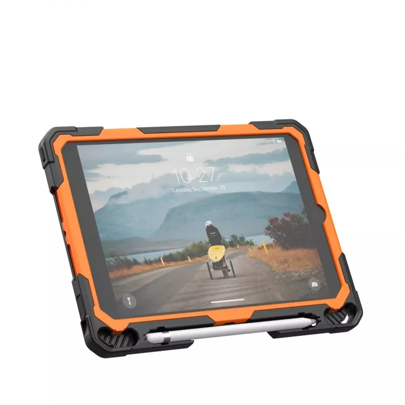 Urban Armor Gear Plasma Healthcare 124470B19740 tahvelarvuti ümbris 27.7 cm (10.9) Kaitseraud Must, Oranž