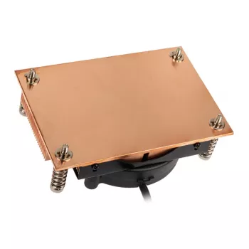 Õhk-CPU jahuti Akasa AK-CC1109BP01 77 mm ventilaatoriga, topelt kuullaager, Socket AM4, must/vaskne